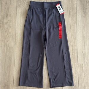 NWT Adidas Wide-Leg Pant Gray Strata Size Medium